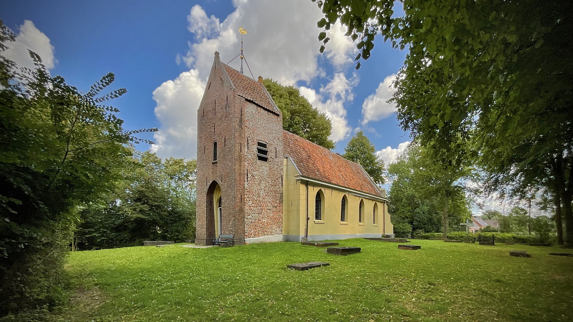 De kerk van Westernieland. Foto: ©Jur Kuipers.