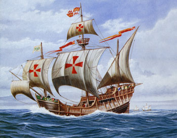 De Santa Maria van Columbus.