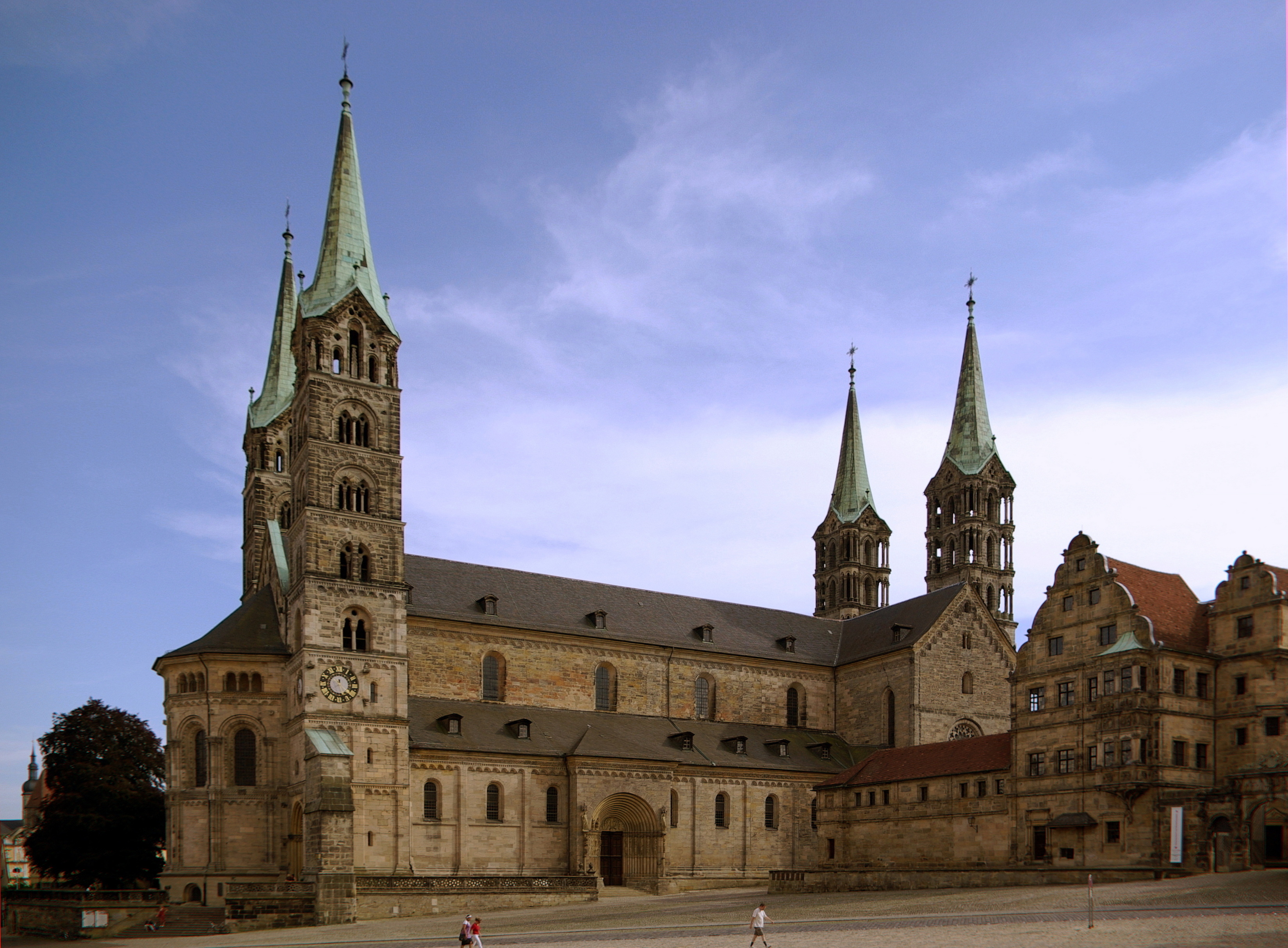 De dom van Bamberg. Foto: Berthold Werner, 30 juli	2008.